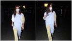 Kriti Sanon was recently spotted at the Mumbai airport and saying that the actor took the athleisure airport fashion a notch higher won't be wrong. Kriti Sanon was recently spotted at the Mumbai airport and saying that the actor took the athleisure airport fashion a notch higher won't be wrong.
