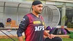 Harbhajan Singh(KKR/Twitter) Harbhajan Singh(KKR/Twitter)