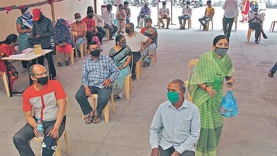 India's total active caseload has increased to 11,08,087 and it now comprises 8.29 per cent of the country's total infections. (Ravindra Josh/HT Photo ) India's total active caseload has increased to 11,08,087 and it now comprises 8.29 per cent of the country's total infections. (Ravindra Josh/HT Photo )