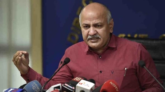 Deputy chief minister of Delhi Manish Sisodia. (Ajay Aggarwal /HT Photo) Deputy chief minister of Delhi Manish Sisodia. (Ajay Aggarwal /HT Photo)