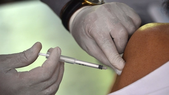 As of April 2, some 34 million people have received both of the two doses required by Chinese vaccines (AFP) As of April 2, some 34 million people have received both of the two doses required by Chinese vaccines (AFP)