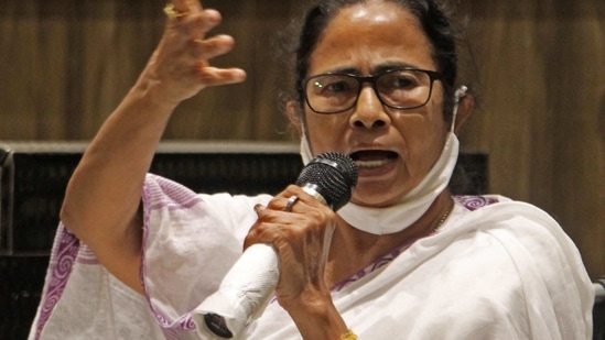 West Bengal chief minister Mamata Banerjee speaks during a press conference. (AFP) West Bengal chief minister Mamata Banerjee speaks during a press conference. (AFP)