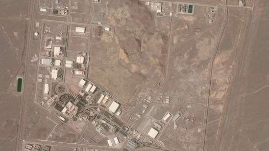 This satellite photo from Planet Labs Inc. shows Iran's Natanz nuclear facility. (AP/PTI)