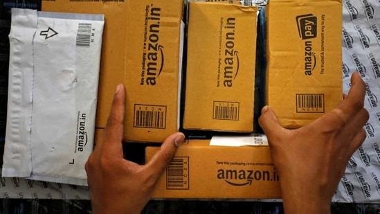 At present, Amazon has tie-ups with over 7 lakh sellers and a third-party service partner network, which basically enables small businesses to create a catalogue that can work online on www.amazon.in.(Reuters) At present, Amazon has tie-ups with over 7 lakh sellers and a third-party service partner network, which basically enables small businesses to create a catalogue that can work online on www.amazon.in.(Reuters)