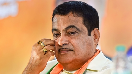 Nitin Gadkari also appealed to the people of Nagpur to follow all Covid-19 prevention protocols.. (PTI Photo/R Senthil Kumar)(PTI)