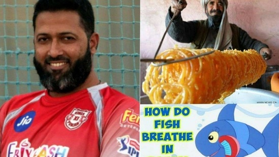 Wasim Jaffer (left) latest tweet on the SRH-KKR game left the fans puzzled yet again.(Twitter) Wasim Jaffer (left) latest tweet on the SRH-KKR game left the fans puzzled yet again.(Twitter)