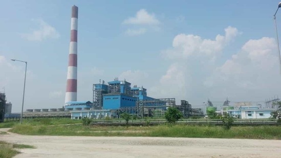 Thermal plant at Goindwal Sahib in Tarn Taran.(HT Photo)