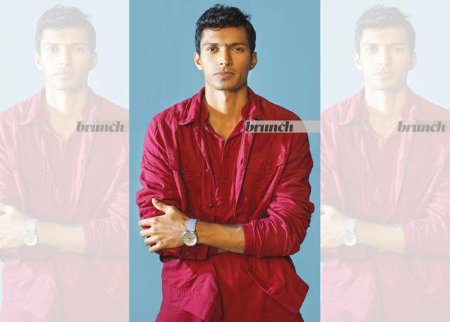 Navdeep comes from a humble background and says he has has seen enough ups and downs in life to know what is important for him; Outfit, Kunal Rawal; shoes, Steve Madden; watch, Fastrack (Shivamm Paathak)