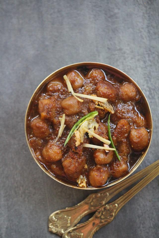 Pindi Chole recipe needs patience and perfect measurement of spices.