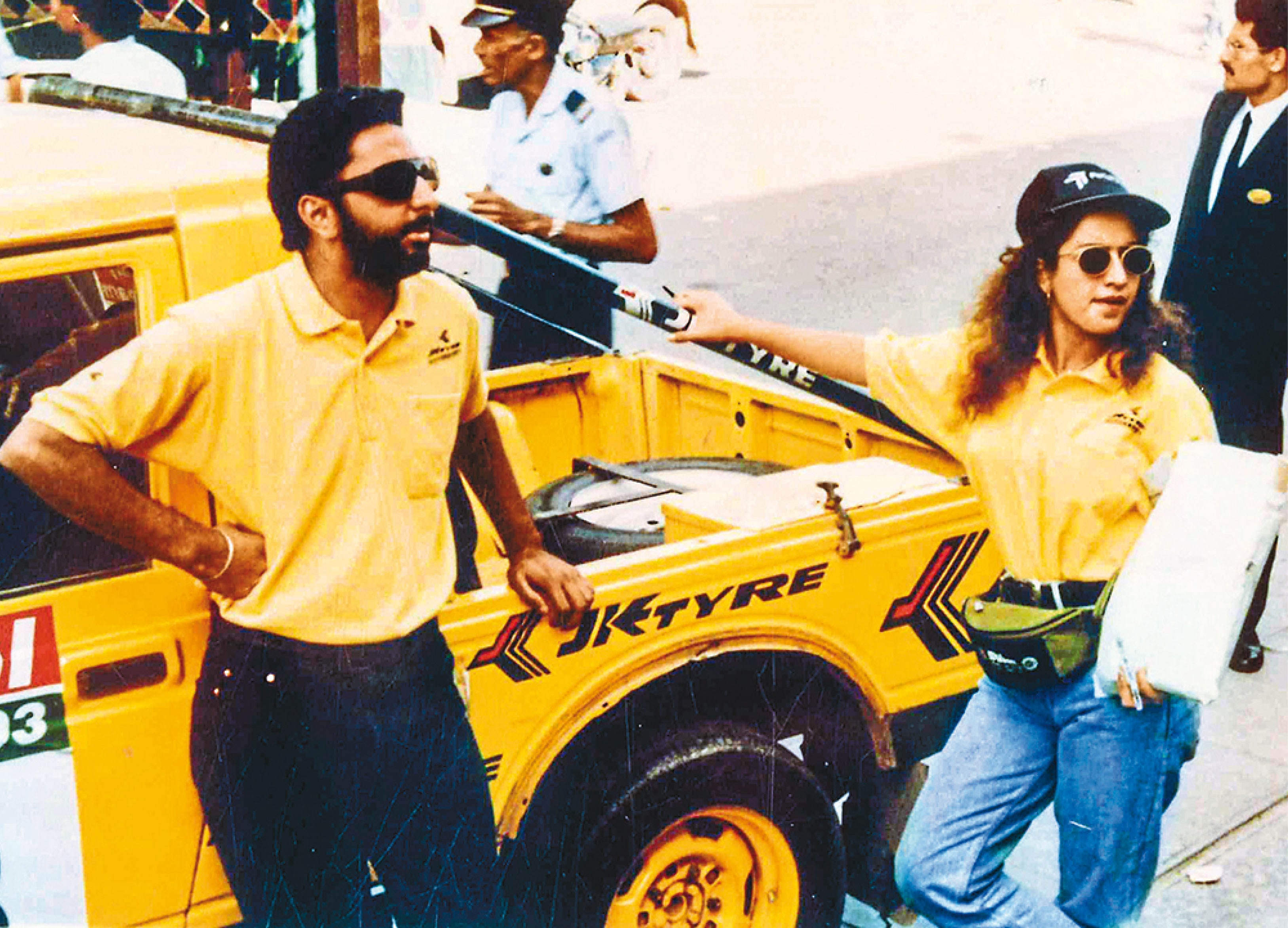 The actor rode a modified Gypsy for the Himalayan Car Rally The actor rode a modified Gypsy for the Himalayan Car Rally