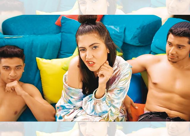 A still from Siri’s song Yaaru, where the visual of shirtless men raised a lot of eyebrows A still from Siri’s song Yaaru, where the visual of shirtless men raised a lot of eyebrows