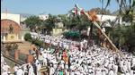 Hundreds gather for Bagad festival (chariot of god) at Bavdhan village in Wai tehsil of Satara in Pune, on April 2. (HT ) Hundreds gather for Bagad festival (chariot of god) at Bavdhan village in Wai tehsil of Satara in Pune, on April 2. (HT )