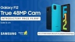 The Samsung Galaxy F12 ensures that there’s never a dull moment in your life.(Samsung) The Samsung Galaxy F12 ensures that there’s never a dull moment in your life.(Samsung)