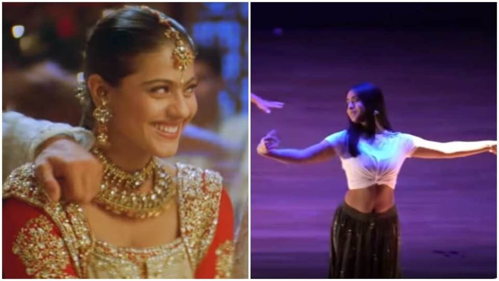 Kajol’s daughter Nysa Devgn dances to her hit songs at a school event, fans call her ‘so talented’.  Watch