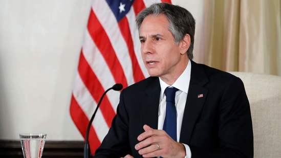 Blinken said China did not give access to international experts or share information in real time to provide true transparency. (Reuters Photo)