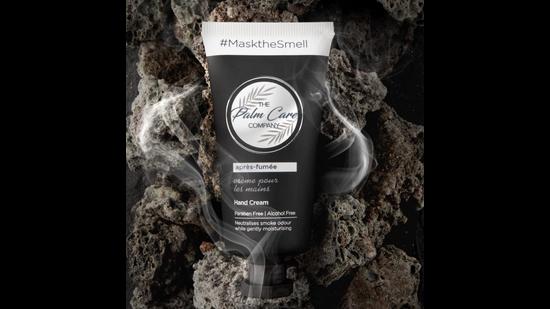 Anti-smoke odour hand cream by The Palm Company neutralises the long-lasting odour of cigarette smoke Anti-smoke odour hand cream by The Palm Company neutralises the long-lasting odour of cigarette smoke