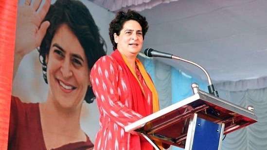 The video shared by Priyanka Gandhi Vadra also demands a ban on the export of Covid-19 vaccines. (ANI) The video shared by Priyanka Gandhi Vadra also demands a ban on the export of Covid-19 vaccines. (ANI)