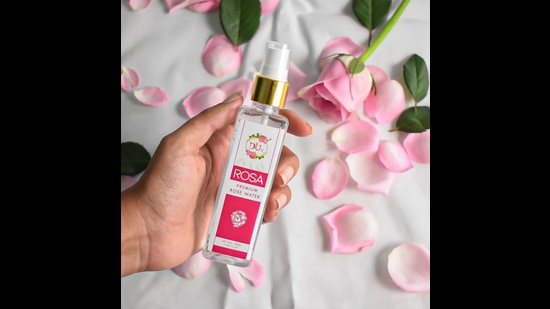 Premium rose water by Digvijaya herbals smells and feels good and promises to be as pure as possible Premium rose water by Digvijaya herbals smells and feels good and promises to be as pure as possible