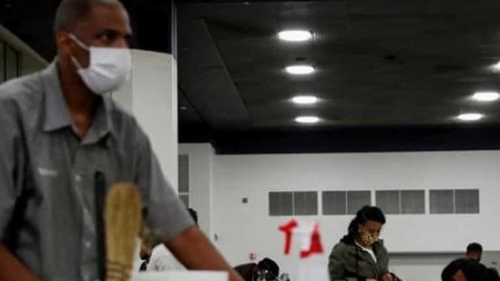 In Michigan, one in every 194 people was diagnosed with Covid-19 in the past week — the highest rate in the US. (Reuters file photo) In Michigan, one in every 194 people was diagnosed with Covid-19 in the past week — the highest rate in the US. (Reuters file photo)