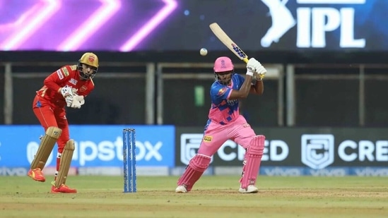 Sanju Samson scored a century. (IPL)