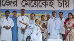 West Bengal CM and TMC chief Mamata Banerjee during an election campaign rally at Jotram, in Bardhaman, last week. (File photo)