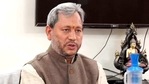 Uttarakhand Chief Minister Tirath Singh Rawat addresses during a meeting over the forest fire in Dehradun on Sunday. (ANI Photo) Uttarakhand Chief Minister Tirath Singh Rawat addresses during a meeting over the forest fire in Dehradun on Sunday. (ANI Photo)