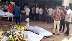 Dead bodies kept aside as people wait for their turn for the cremation ceremony amid the rise in COVID-19 cases, at Ashwnikumar Crematorium in Surat on Friday. (ANI Photo) Dead bodies kept aside as people wait for their turn for the cremation ceremony amid the rise in COVID-19 cases, at Ashwnikumar Crematorium in Surat on Friday. (ANI Photo)