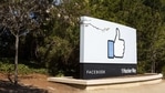 The thumbs up logo outside of the Facebook Inc. headquarters in Menlo Park, California, U.S., on Saturday, April 10, 2021. (Bloomberg) The thumbs up logo outside of the Facebook Inc. headquarters in Menlo Park, California, U.S., on Saturday, April 10, 2021. (Bloomberg)