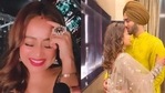 Neha Kakkar and Rohanpreet Singh shower each other with love on Baisakhi. Neha Kakkar and Rohanpreet Singh shower each other with love on Baisakhi.