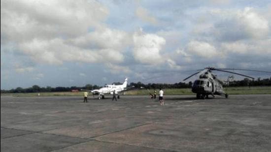Darbhanga airport, which earlier only operated military aircraft, started civil air transport operations in November 2020 under Central government’s UDAAN scheme Darbhanga airport, which earlier only operated military aircraft, started civil air transport operations in November 2020 under Central government’s UDAAN scheme