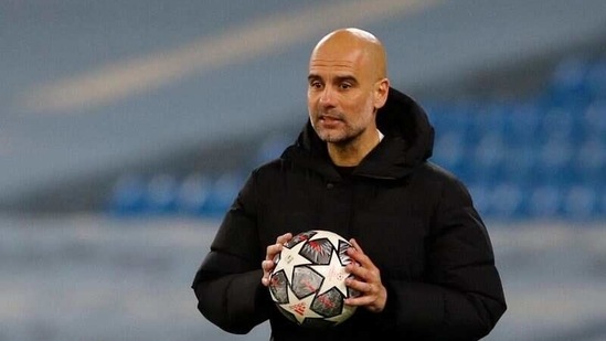 FILE PHOTO: Manchester City manager Pep Guardiola. (REUTERS)