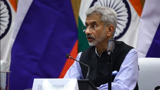 S Jaishankar. (via REUTERS) S Jaishankar. (via REUTERS)