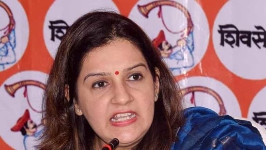 File Photo:Shiv Sena MP Priyanka Chaturvedi (Photo by Santosh Kumar/ Hindustan Times) File Photo:Shiv Sena MP Priyanka Chaturvedi (Photo by Santosh Kumar/ Hindustan Times)