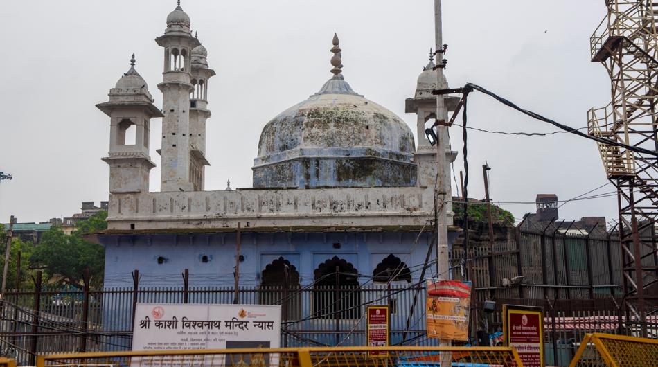 The Gyanvapi Mosque at Varanasi. (Shutterstock) The Gyanvapi Mosque at Varanasi. (Shutterstock)