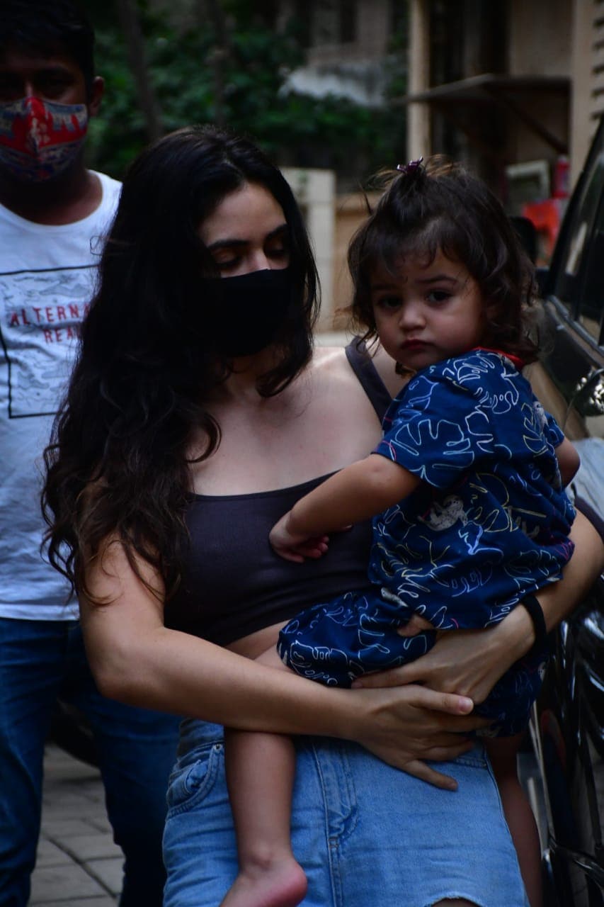 Arik Rampal with mom Gabriella Demetriades.(Varinder Chawla) Arik Rampal with mom Gabriella Demetriades.(Varinder Chawla)