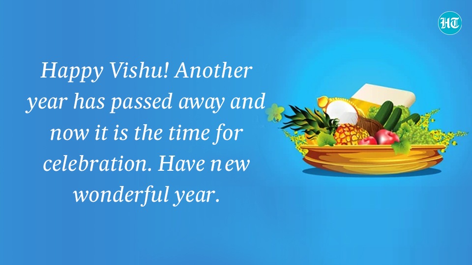Happy Vishu! Another year has passed away and now it is the time for celebration. Have new wonderful year.(HT Digital) Happy Vishu! Another year has passed away and now it is the time for celebration. Have new wonderful year.(HT Digital)