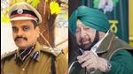 Punjab Police inspector general Kunwar Vijay Pratap Singh and (right) chief minister Capt Amarinder Singh. (HT file photos) Punjab Police inspector general Kunwar Vijay Pratap Singh and (right) chief minister Capt Amarinder Singh. (HT file photos)