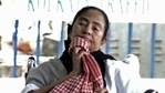 West Bengal CM Mamata Banerjee on dharna at Gandhi Murti in Kolkata on Tuesday to protest against a 24-hour ban imposed by ECI on her from campaigning. (ANI Photo ) West Bengal CM Mamata Banerjee on dharna at Gandhi Murti in Kolkata on Tuesday to protest against a 24-hour ban imposed by ECI on her from campaigning. (ANI Photo )