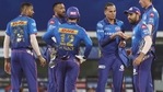 Rahul Chahar of Mumbai Indians celebrates the wicket of Rahul Tripathi of Kolkata Knight Riders during the match between the Kolkata Knight Riders and the Mumbai Indians at the M. A. Chidambaram Stadium in Chennai. (ANI Photo/ IPL Twitter) Rahul Chahar of Mumbai Indians celebrates the wicket of Rahul Tripathi of Kolkata Knight Riders during the match between the Kolkata Knight Riders and the Mumbai Indians at the M. A. Chidambaram Stadium in Chennai. (ANI Photo/ IPL Twitter)