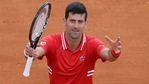 TOPSHOT - Serbia's Novak Djokovic celebrates after winning his second round singles match against Italy's Jannik Sinner on day five of the Monte-Carlo ATP Masters Series tournament in Monaco on April 14, 2021. (Photo by Valery HACHE / AFP)(AFP) TOPSHOT - Serbia's Novak Djokovic celebrates after winning his second round singles match against Italy's Jannik Sinner on day five of the Monte-Carlo ATP Masters Series tournament in Monaco on April 14, 2021. (Photo by Valery HACHE / AFP)(AFP)