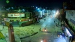 A city street wears a deserted look during night curfew, imposed by authorites amid a surge in coronavirus cases across the country, in Amravati, Maharashtra. (PTI Photo) A city street wears a deserted look during night curfew, imposed by authorites amid a surge in coronavirus cases across the country, in Amravati, Maharashtra. (PTI Photo)