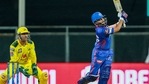 DC opener Prithvi Shaw plays a shot against CSK in IPL 2021 Match No. 2(PTI) DC opener Prithvi Shaw plays a shot against CSK in IPL 2021 Match No. 2(PTI)
