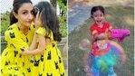 Soha Ali Khan with daughter Inaaya Naumi Kemmu. Soha Ali Khan with daughter Inaaya Naumi Kemmu.
