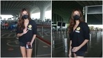 Tara Sutaria was recently spotted at the Mumbai airport before boarding her flight to Goa. Tara Sutaria was recently spotted at the Mumbai airport before boarding her flight to Goa.