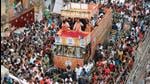 The Calcutta High Court has ordered the state’s CEO and all district magistrates to ensure strict implementation of coronavirus-related protocols amid political campaigns for the remaining four out of eight phases of polls in West Bengal. (PTI PHOTO.)