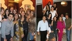 Maheep Kapoor, Gauri Khan and Bhavana Pandey with her Bollywood friends. Maheep Kapoor, Gauri Khan and Bhavana Pandey with her Bollywood friends.