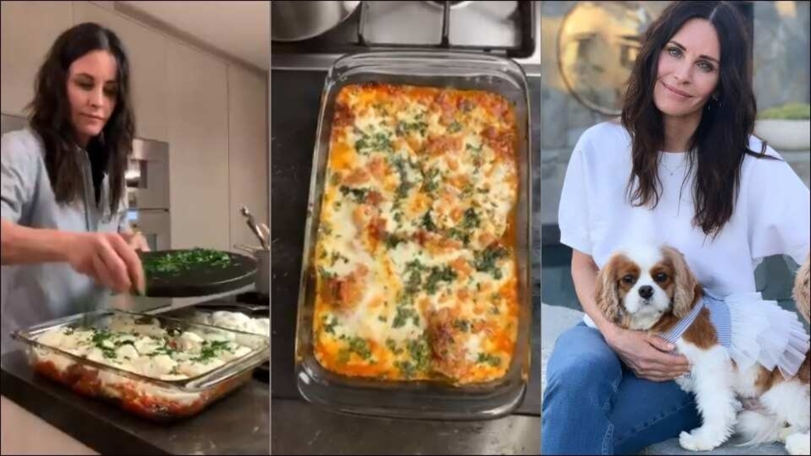 Recipe Chef Monica Geller Aka Courteney Cox Whips Up Savoury Chicken Parmesan Hindustan Times