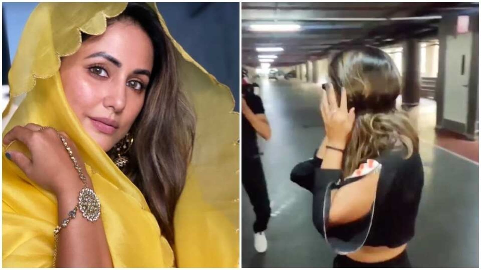 Hina Khan runs away from paparazzi at airport, fans say 'give her some space'