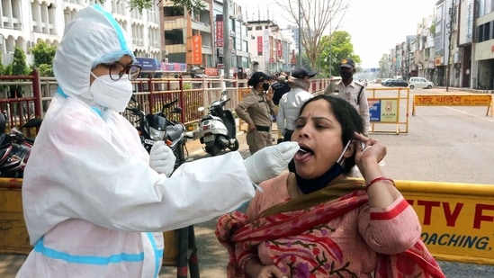 With 46,526 samples being examined on Tuesday, the overall number of tests in MP crossed 68.28 lakh. (ANI file photo)