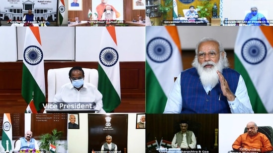 'Engage actively': PM Modi's message to governors amid highest Covid-19 ...